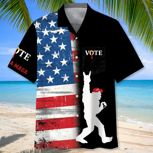 Bigfoot Take It Back Hawaiian Shirt
