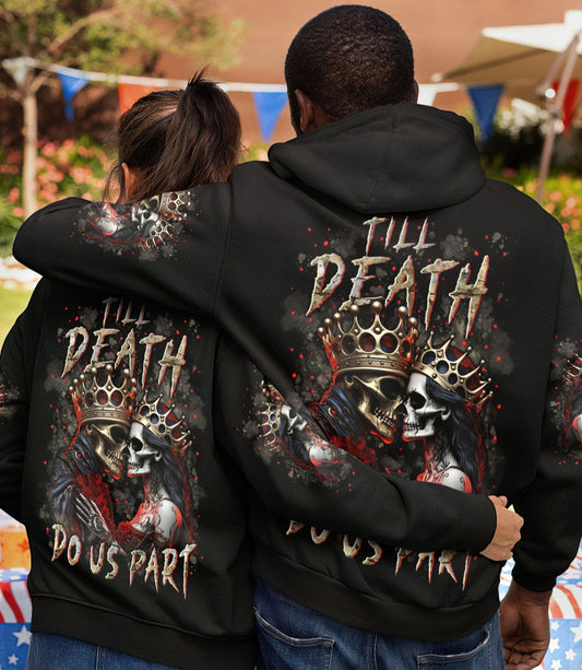 TILL DEATH DO US PART COUPLE ALL OVER PRINT - YHLN0703254