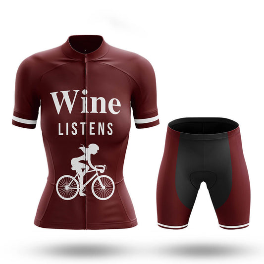 Wine Listens - Women's Cycling Kit