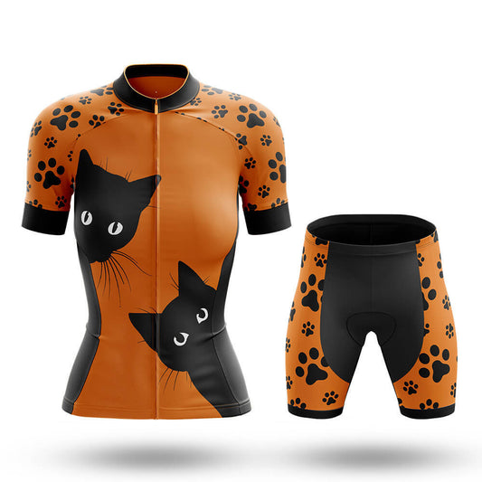 Peek A Boo Cat - Women's Cycling Kit