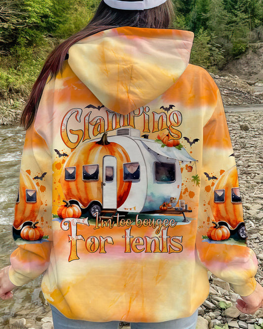 GLAMPING I'M TOO BOUGEE HALLOWEEN ALL OVER PRINT - TLNT2507231