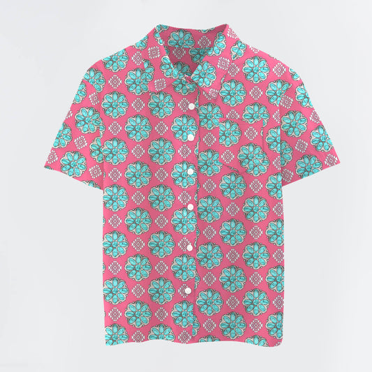 Western Turquoise Button Up Shirts