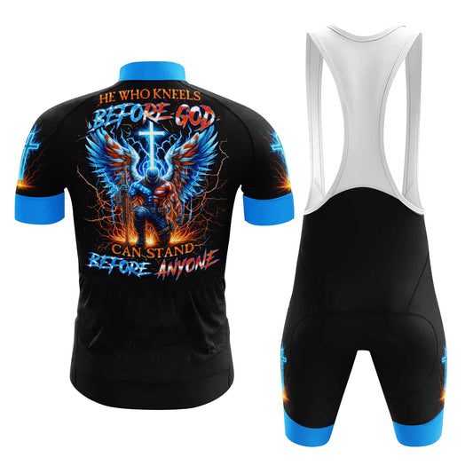 He Who Kneels Before God Men's Cycling Jersey Set, Road Bike Cycling Kit for Men, Biking Outfit, Bicycle Suit, Team Racing Uniform