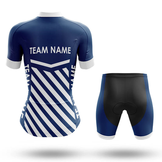 Custom Team Name M3 Navy - Women's Cycling Kit