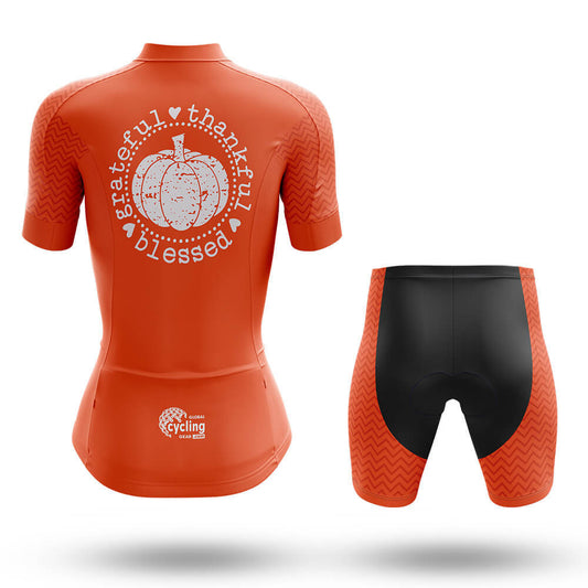 Thanksgiving Pumpkin - Women's Cycling Kit