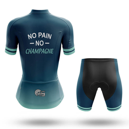 No Pain No Champagne - Women's Cycling Kit