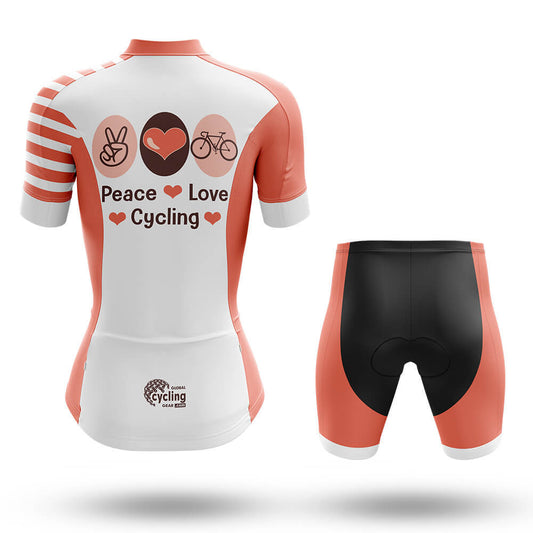 Peace Love Cycling - Women's Cycling Kit