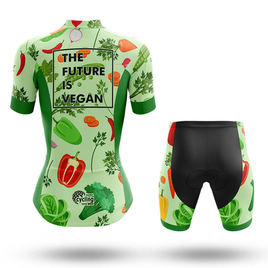 The Future Is Vegan - Women's Cycling Kit