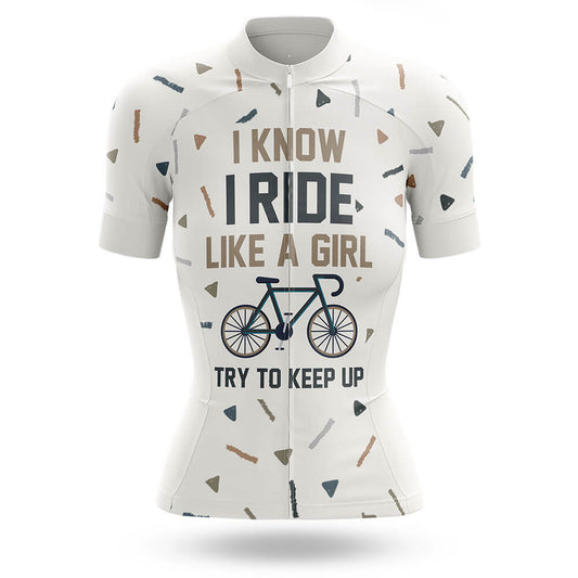 Like A Girl V5 - Women's Cycling Kit