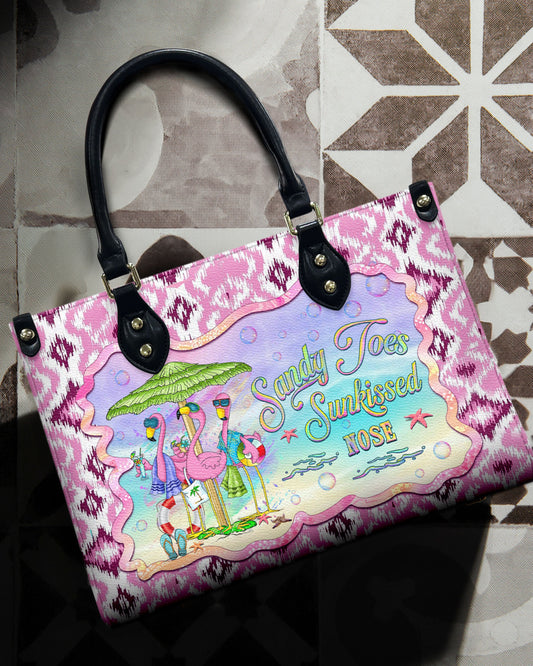 Sandy Toes Sunkissed Nose Leather Handbag