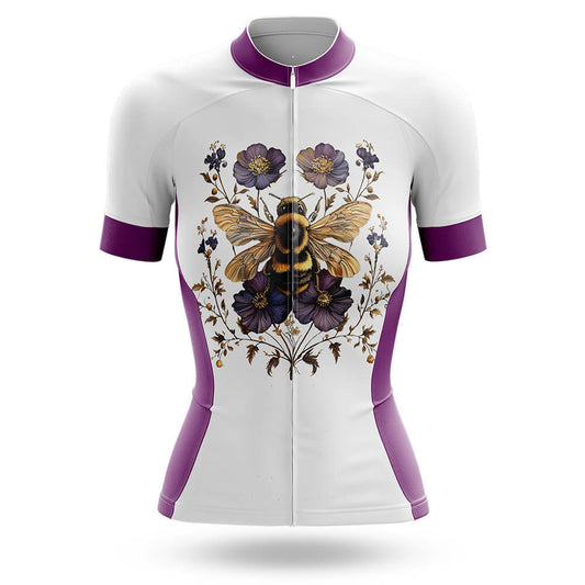 Vintage Floral Bee - Women's Cycling Kit