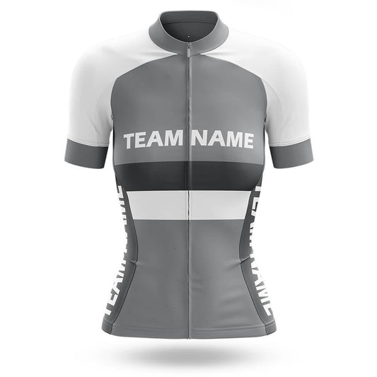 Custom Team Name M2 Grey - Women's Cycling Kit