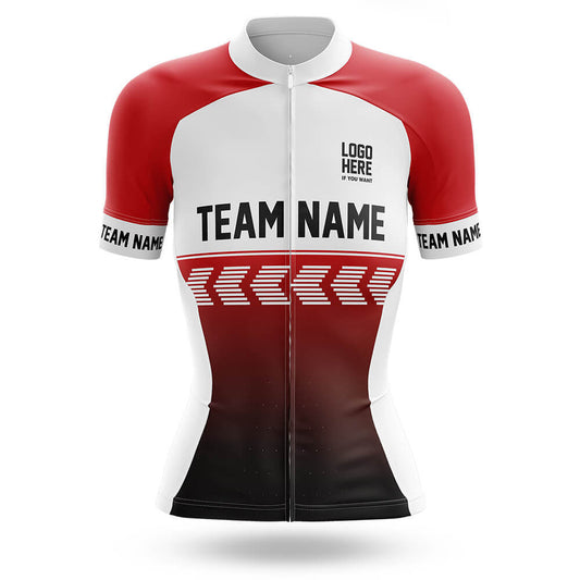 Custom Team Name S4 Red - Women's Cycling Kit