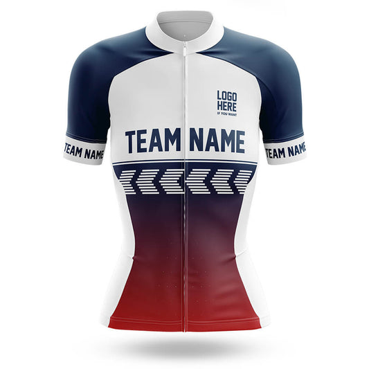 Custom Team Name S4 Navy - Women's Cycling Kit