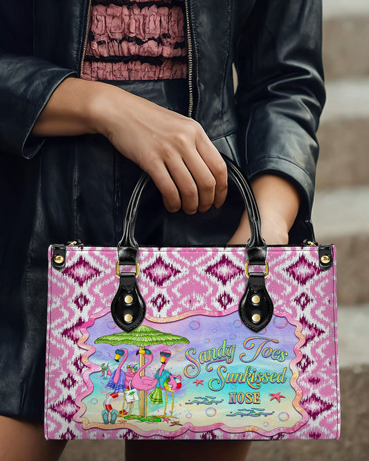 Sandy Toes Sunkissed Nose Leather Handbag