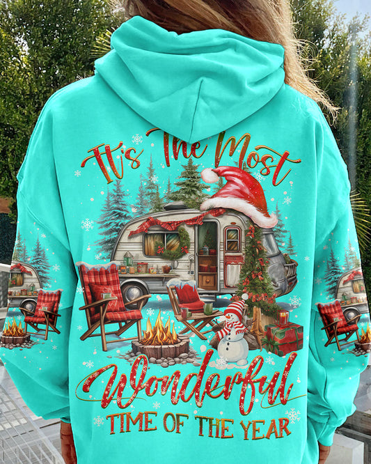IT'S THE MOST WONDERFUL TIME CAMPING CHRISTMAS ALL OVER PRINT - YHHG0609233
