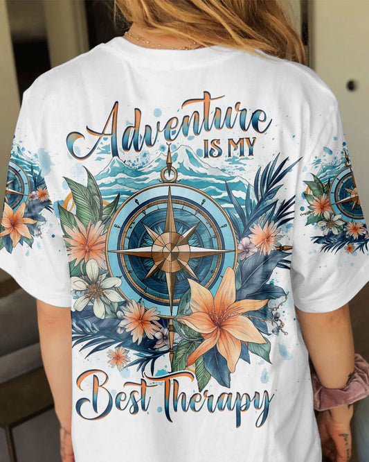 ADVENTURE IS MY BEST THERAPY COMPASS ALL OVER PRINT - YHHG2905231