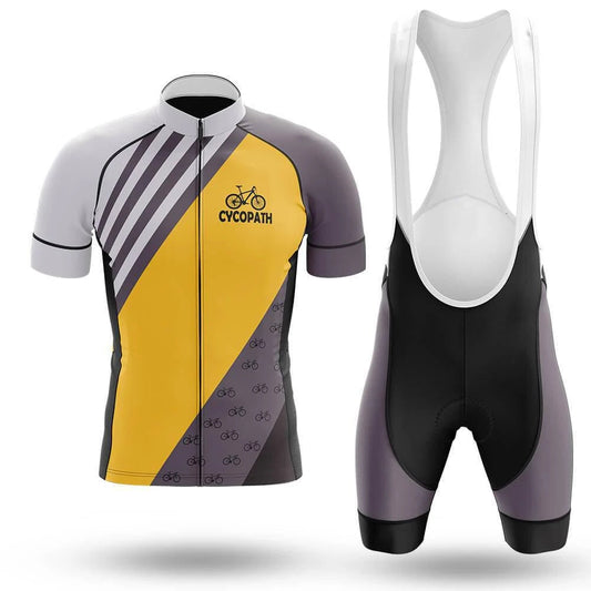 Cycopath Men's Cycling Jersey Set, Road Bike Cycling Kit for Men, Biking Outfit, Bicycle Suit, Team Racing Uniform
