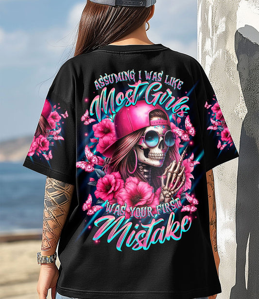 ASSUMING I WAS LIKE MOST GIRLS SKULL LADY ALL OVER PRINT - TLTR1703252