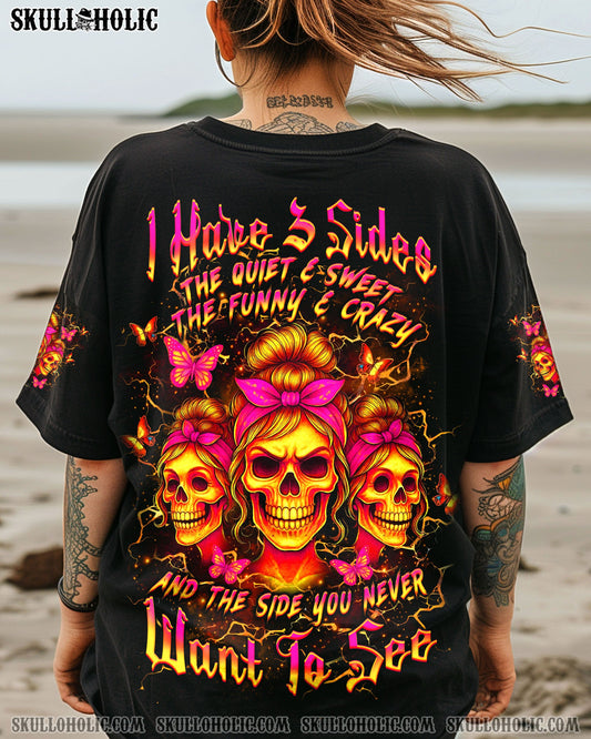 I HAVE 3 SIDES 3 SKULLS ALL OVER PRINT - YHLT2904251
