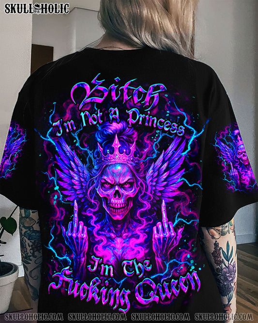 I'M THE F QUEEN SKULL LADY ALL OVER PRINT - YHDU2504251