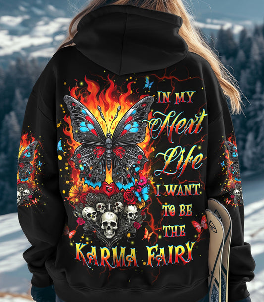 KARMA FAIRY SUGAR SKULL ALL OVER PRINT - YHHG0603252