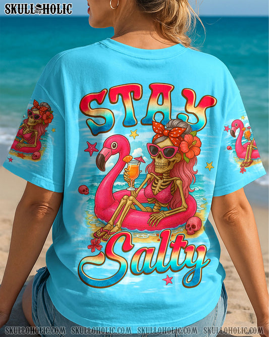 STAY SALTY SKELETON BEACH ALL OVER PRINT - TYQY2104254