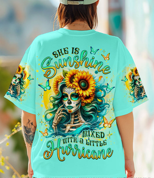 SHE IS SUNSHINE SKULL LADY ALL OVER PRINT - TLNZ1203251