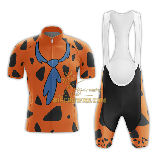 BigCrowns | Flintstone Short Sleeve Cycling Kit