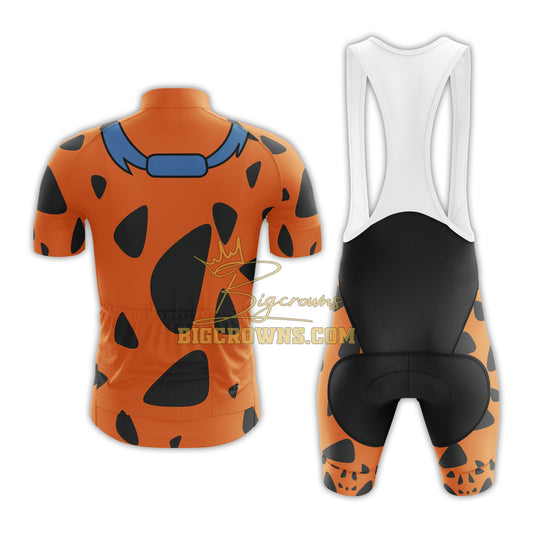 BigCrowns | Flintstone Short Sleeve Cycling Kit