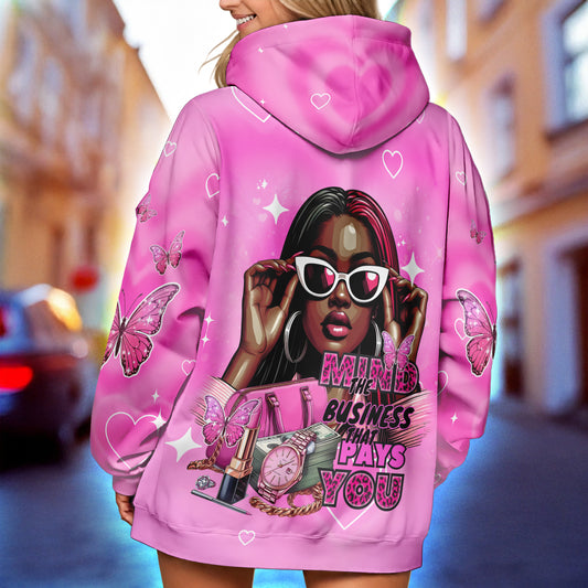 MIND THE BUSINESS ALL OVER PRINT