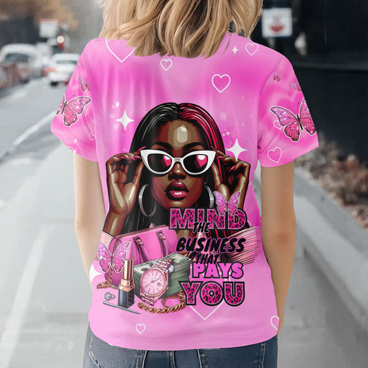 MIND THE BUSINESS ALL OVER PRINT