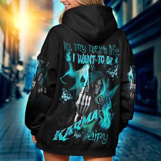 KARMA FAIRY SKULL ALL OVER PRINT
