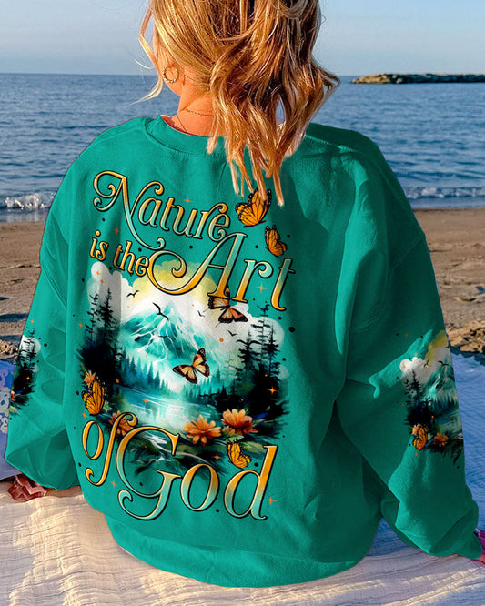 NATURE IS THE ART OF GOD ALL OVER PRINT - TYTM1410231