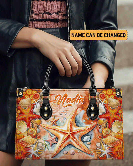 Starfish Leather Handbag