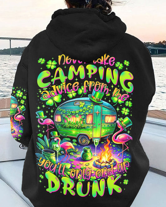 NEVER TAKE CAMPING ADVICE FROM ME PATRICK'S DAY ALL OVER PRINT - TYTM1601242