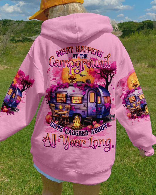 WHAT HAPPENS AT THE CAMPGROUND ALL OVER PRINT - TLNO1708231