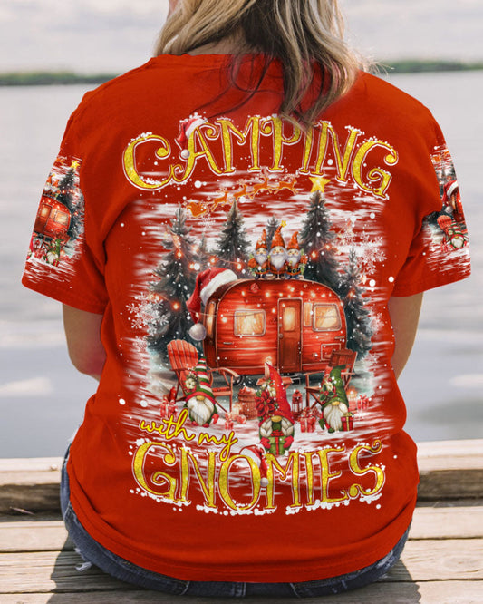 CAMPING WITH MY GNOMIES CHRISTMAS ALL OVER PRINT - TY0909231