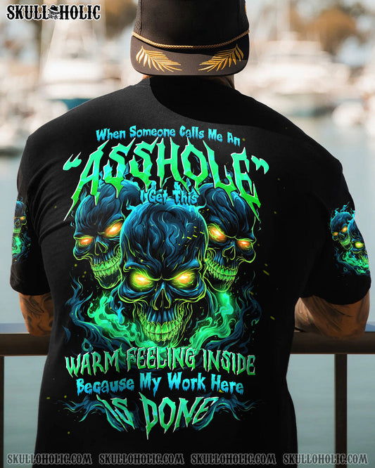MY WORK HERE IS DONE SKULL ALL OVER PRINT - TYTD0812231
