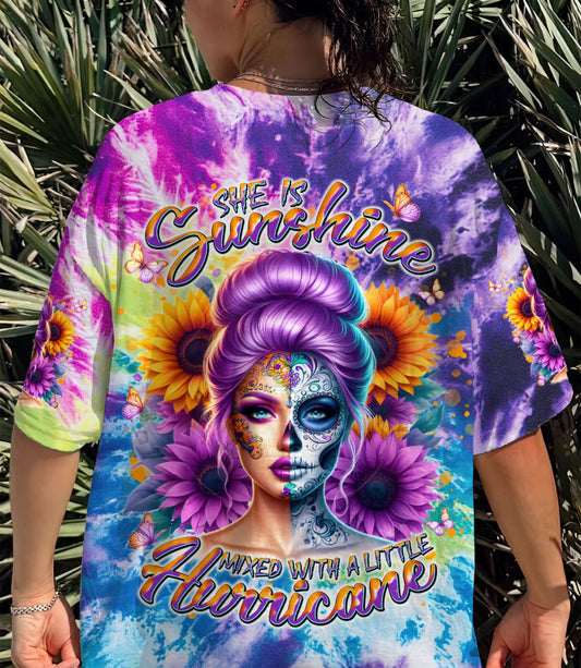 SHE IS SUNSHINE SKULL LADY ALL OVER PRINT - TLNT1303254