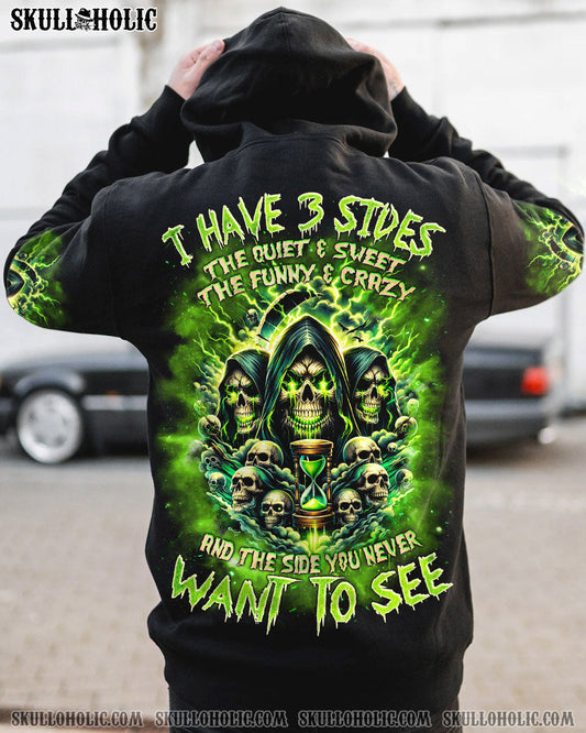 I HAVE 3 SIDES 3 SKULLS REAPER ALL OVER PRINT - TLNZ2612231