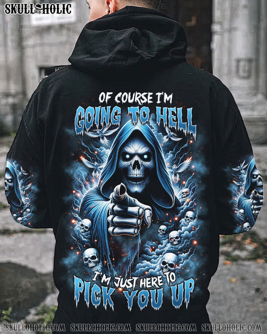 OF COURSE I'M GOING TO HELL ALL OVER PRINT - TLNZ2810231