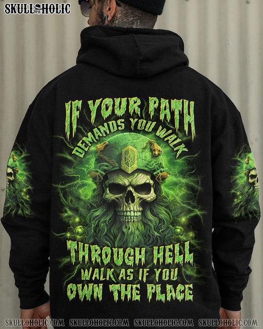 IF YOUR PATH DEMANDS YOU WALK ALL OVER PRINT - YHLN2401241