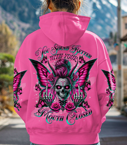 YOU SOUND BETTER WITH YOUR MOUTH CLOSED ALL OVER PRINT - TLTR2602251