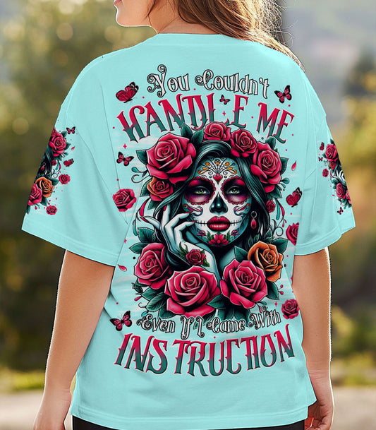YOU COULDN'T HANDLE ME SKULL TATTOO ALL OVER PRINT - TYTM0603251