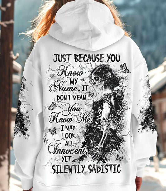 JUST BECAUSE YOU KNOW MY NAME ALL OVER PRINT - YHLT0603252