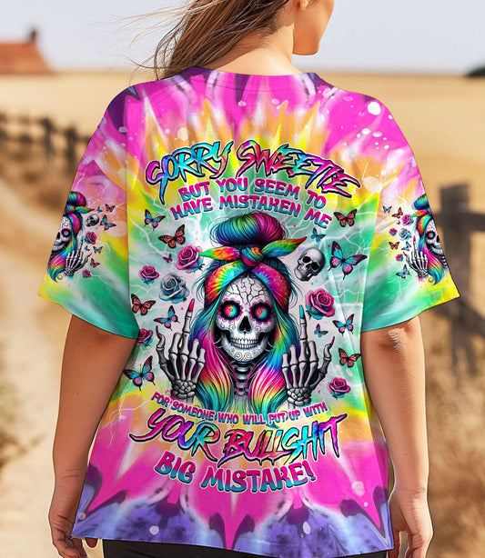 SORRY SWEETIE SKULL LADY ALL OVER PRINT - TLNZ1103251