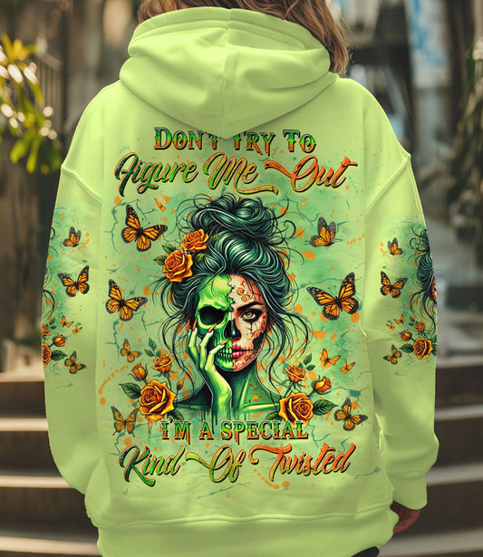 DON'T TRY TO FIGURE ME OUT ALL OVER PRINT - YHDU0403252