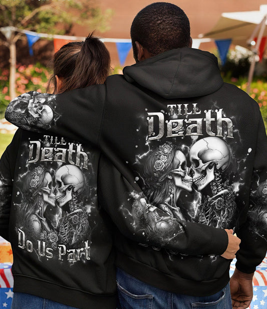 TILL DEATH DO US PART COUPLE ALL OVER PRINT - YHHN2702252