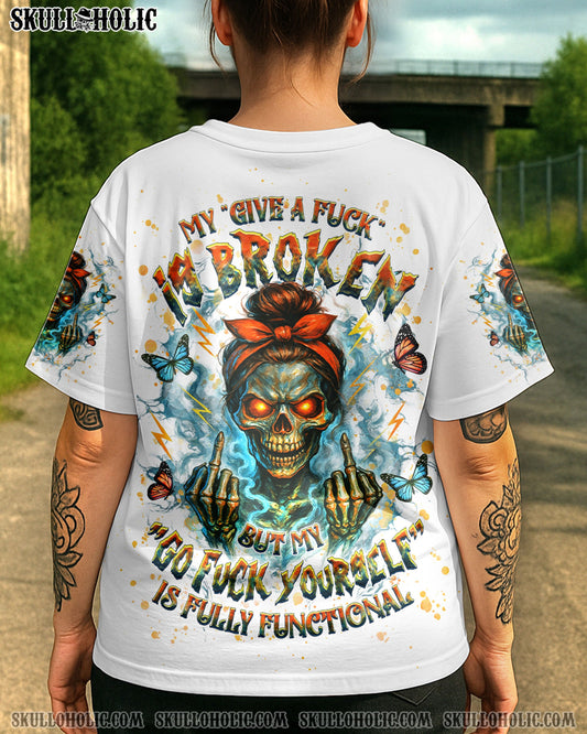 MY GIVE A F IS BROKEN ALL OVER PRINT - YHHG0605251